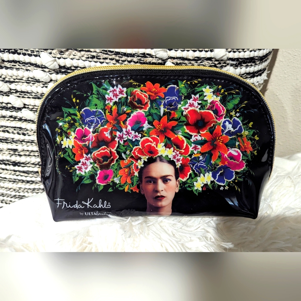 Frida Kahlo limited edition cosmetic makeup bag from #ULTA